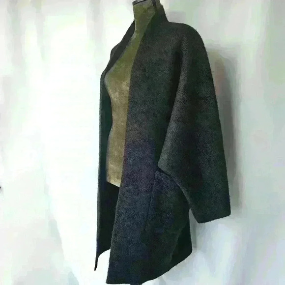 ✨Like New✨ Express Oversized Cardigan Sweater Coat, Black, Size Small - Picture 6 of 11